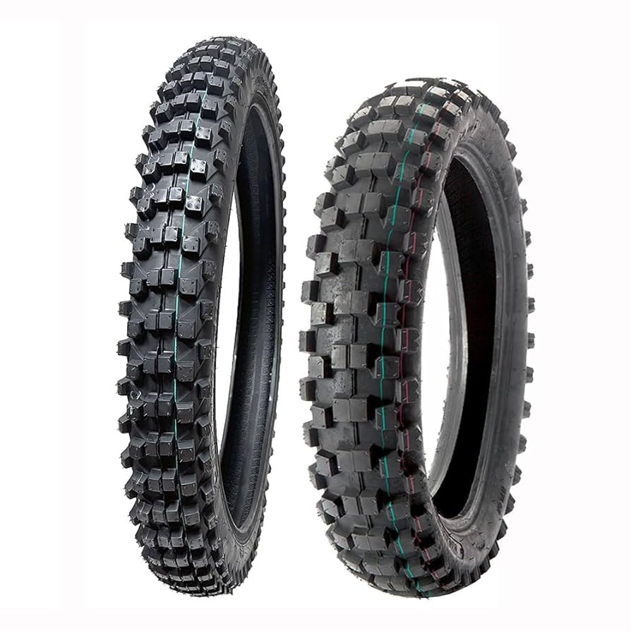 MMG Tire Set Front 80/100-21 Rear 110/100-18 Dirt Bike Off